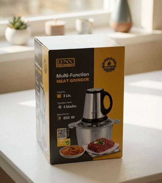 3L Electric Multi-Function Meat Grinder & Food Chopper