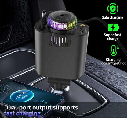 5-in-1 Starlight Car Charger with Perfume Diffuser