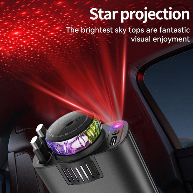 5-in-1 Starlight Car Charger with Perfume Diffuser