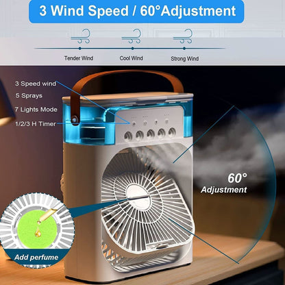 Mini Portable Cooling Fan With Ice