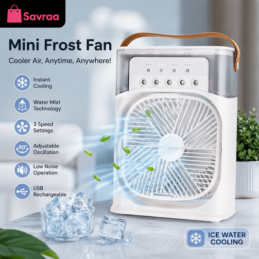 Mini Portable Cooling Fan With Ice