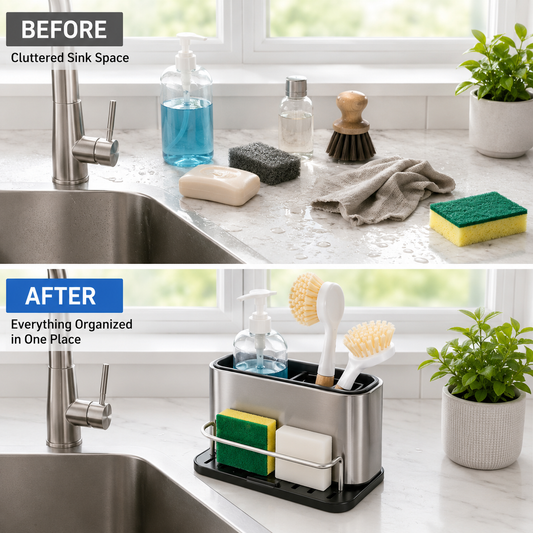 Stainless Steel Sink Storage Rack