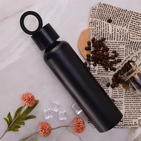 Vacuum Insulated Stainless Steel Water Bottle with Phone Holder