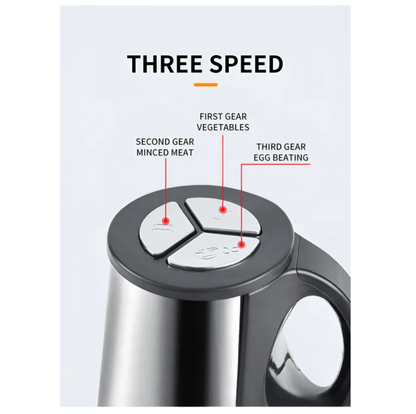 3L Electric Multi-Function Meat Grinder & Food Chopper