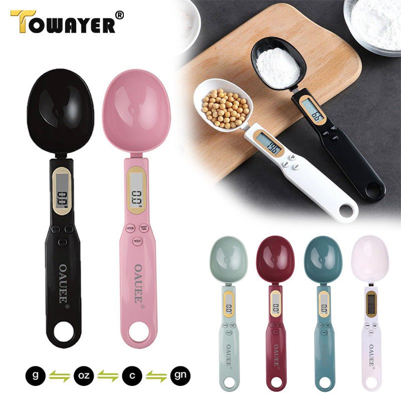Digital Spoon Scale | LCD Measuring Spoon for Kitchen & Baking