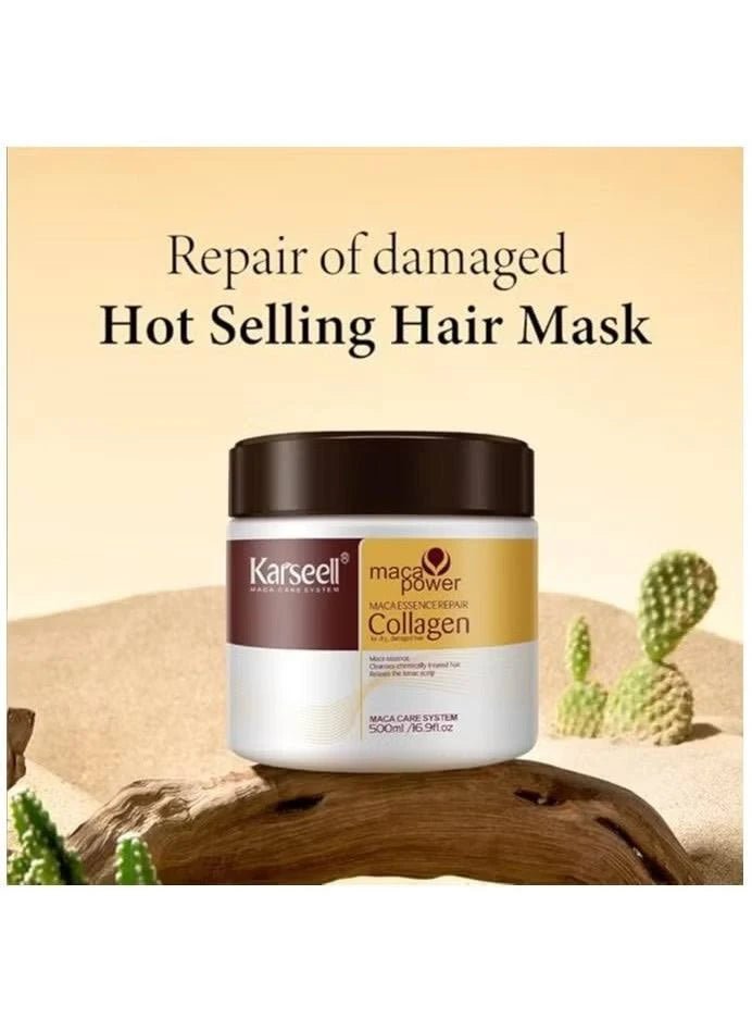 Hair Repair Collagen Treatment – Deep Nourishing Hair Care (500ml)