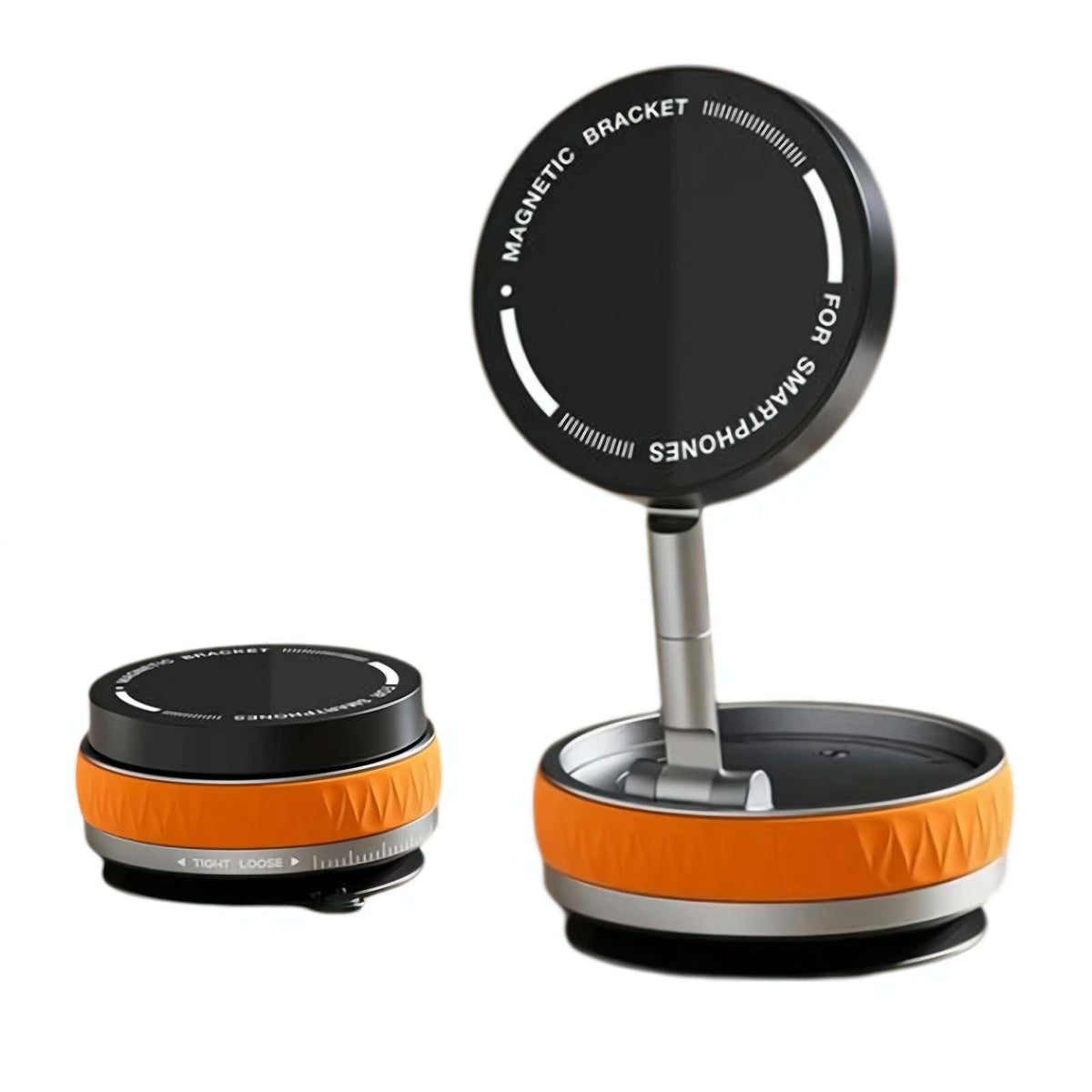 Strong Magnetic Grip & Secure Suction Phone Holder