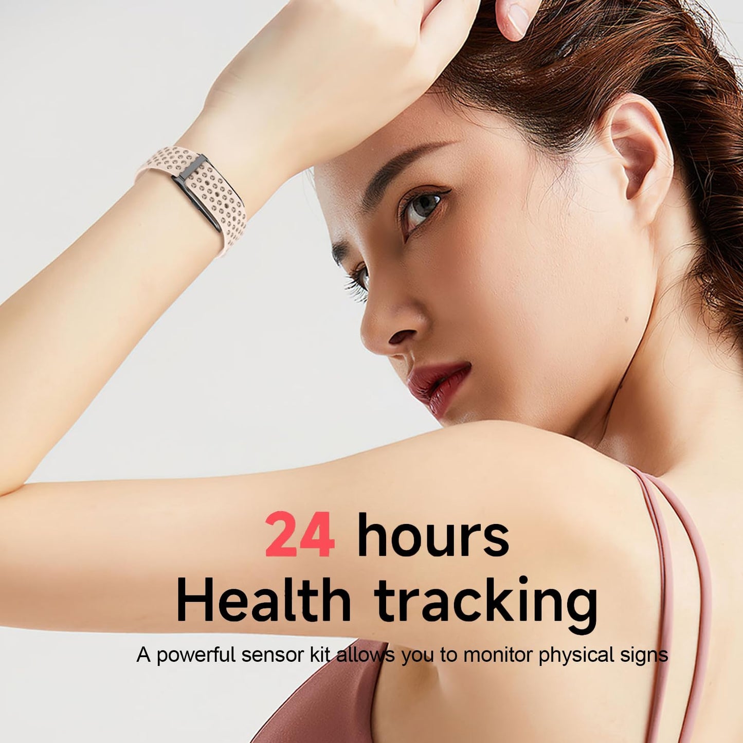 Smart Fitness Tracker Bracelet | Adjustable Activity & Health Monitoring Wristband