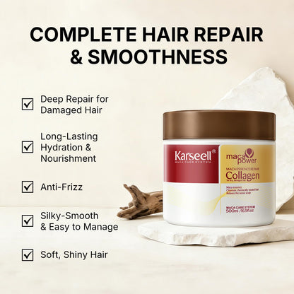 Hair Repair Collagen Treatment – Deep Nourishing Hair Care (500ml)