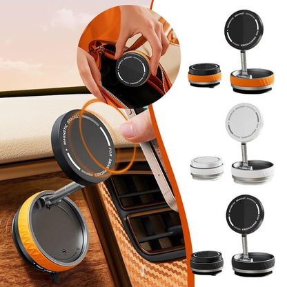 Strong Magnetic Grip & Secure Suction Phone Holder