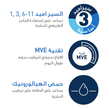 CeraVe Moisturizing Cream for Dry to Very Dry Skin (454g)