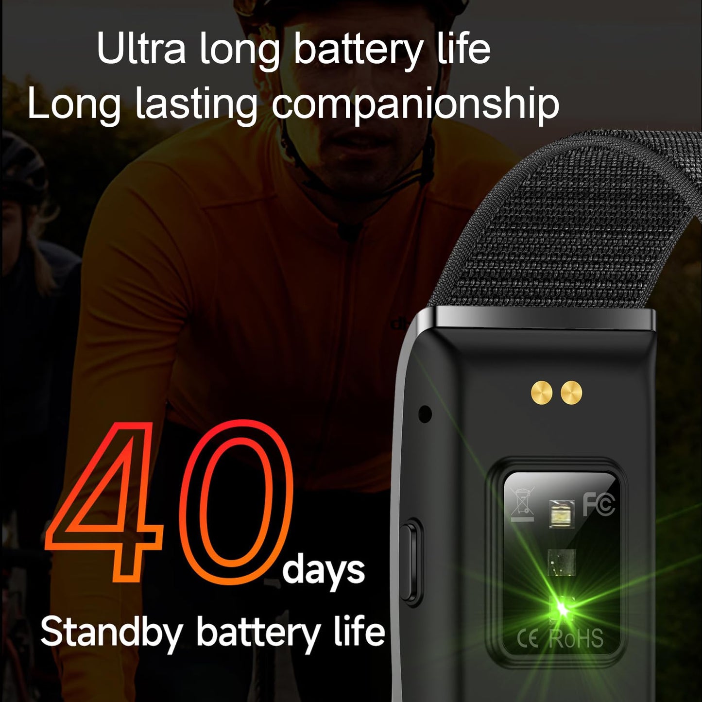 Smart Fitness Tracker Bracelet | Adjustable Activity & Health Monitoring Wristband
