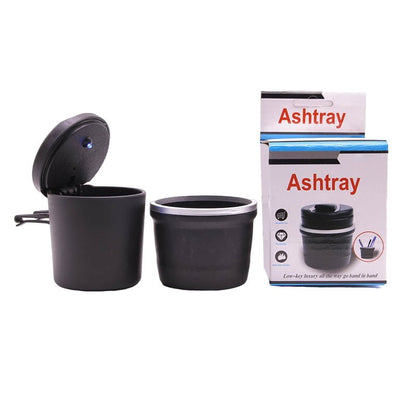 Portable Car Ashtray with LED Light