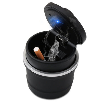 Portable Car Ashtray with LED Light