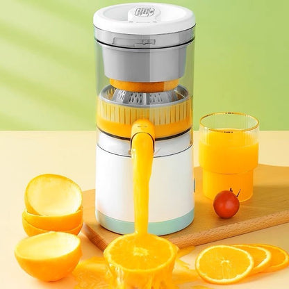 Portable Electric Citrus Juicer – 360° Power Press for Lemon, Orange & Lime | One-Touch Fresh Juice