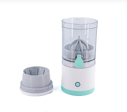 Portable Electric Citrus Juicer – 360° Power Press for Lemon, Orange & Lime | One-Touch Fresh Juice