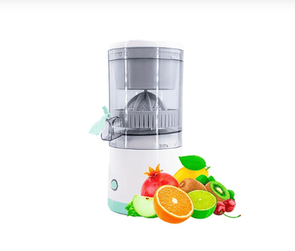 Portable Electric Citrus Juicer – 360° Power Press for Lemon, Orange & Lime | One-Touch Fresh Juice